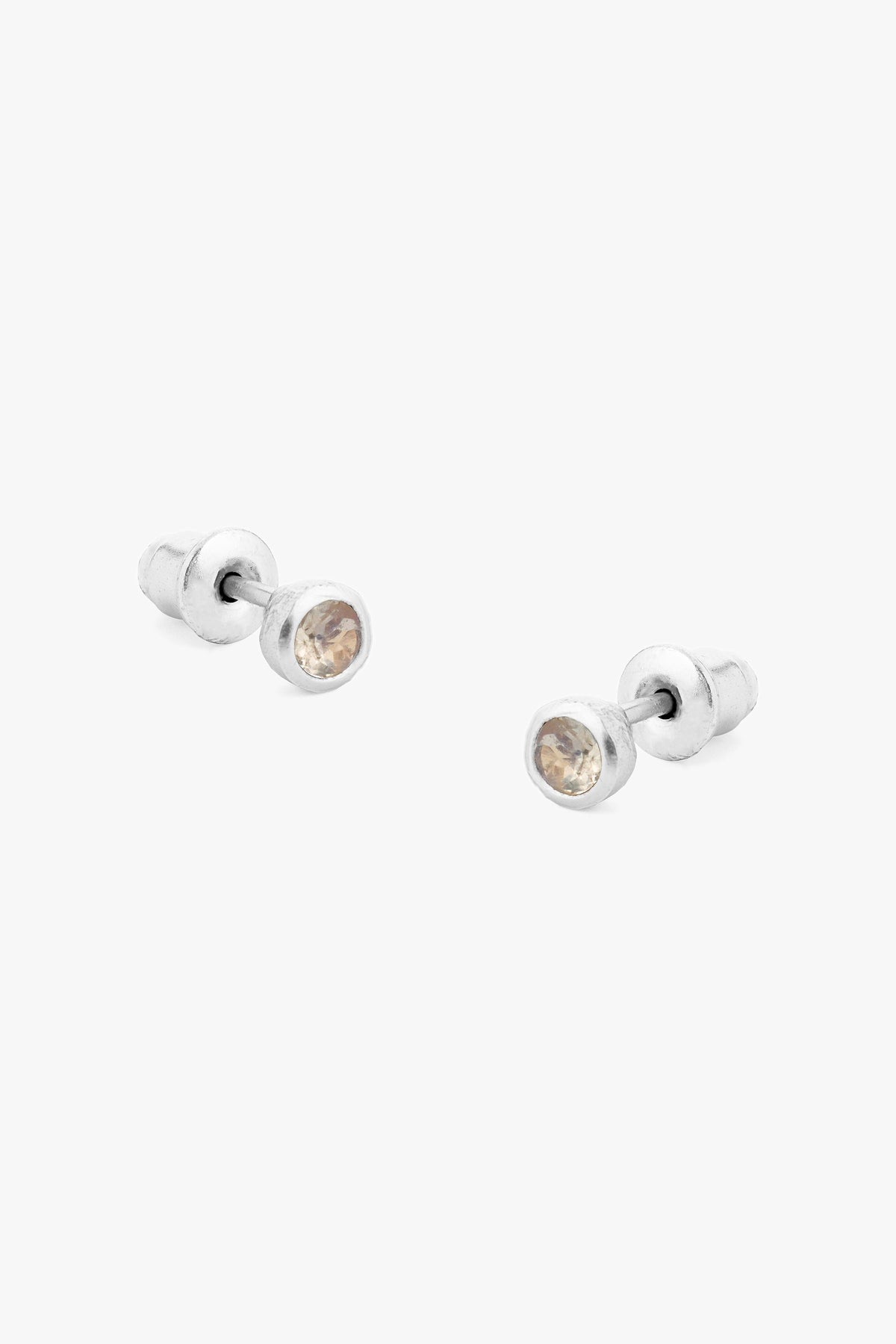 Birthstone Stud Earrings