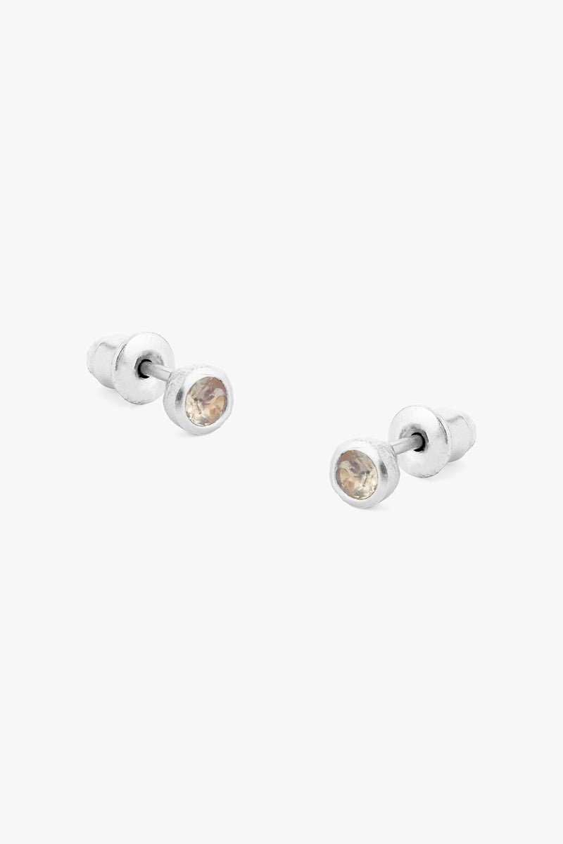 Birthstone Stud Earrings