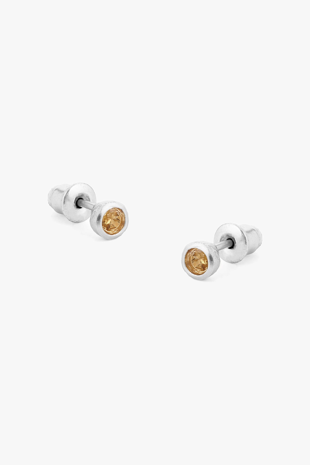 Birthstone Stud Earrings