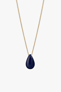 Hush Necklace Navy Enamel