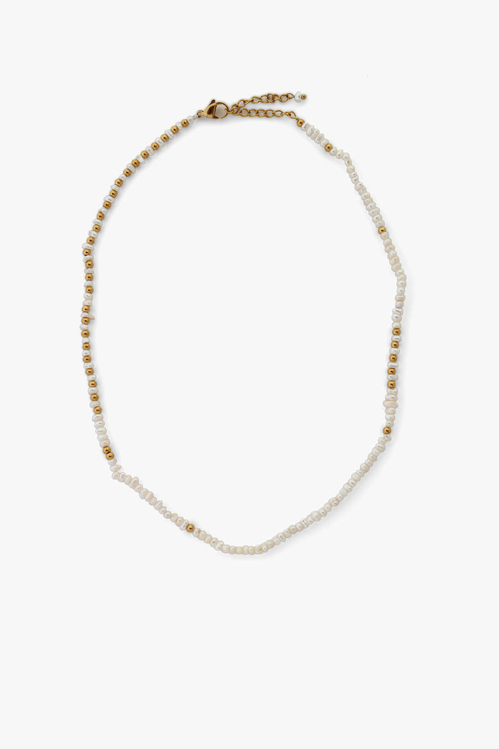 Freshwater Pearl Beaded Necklace