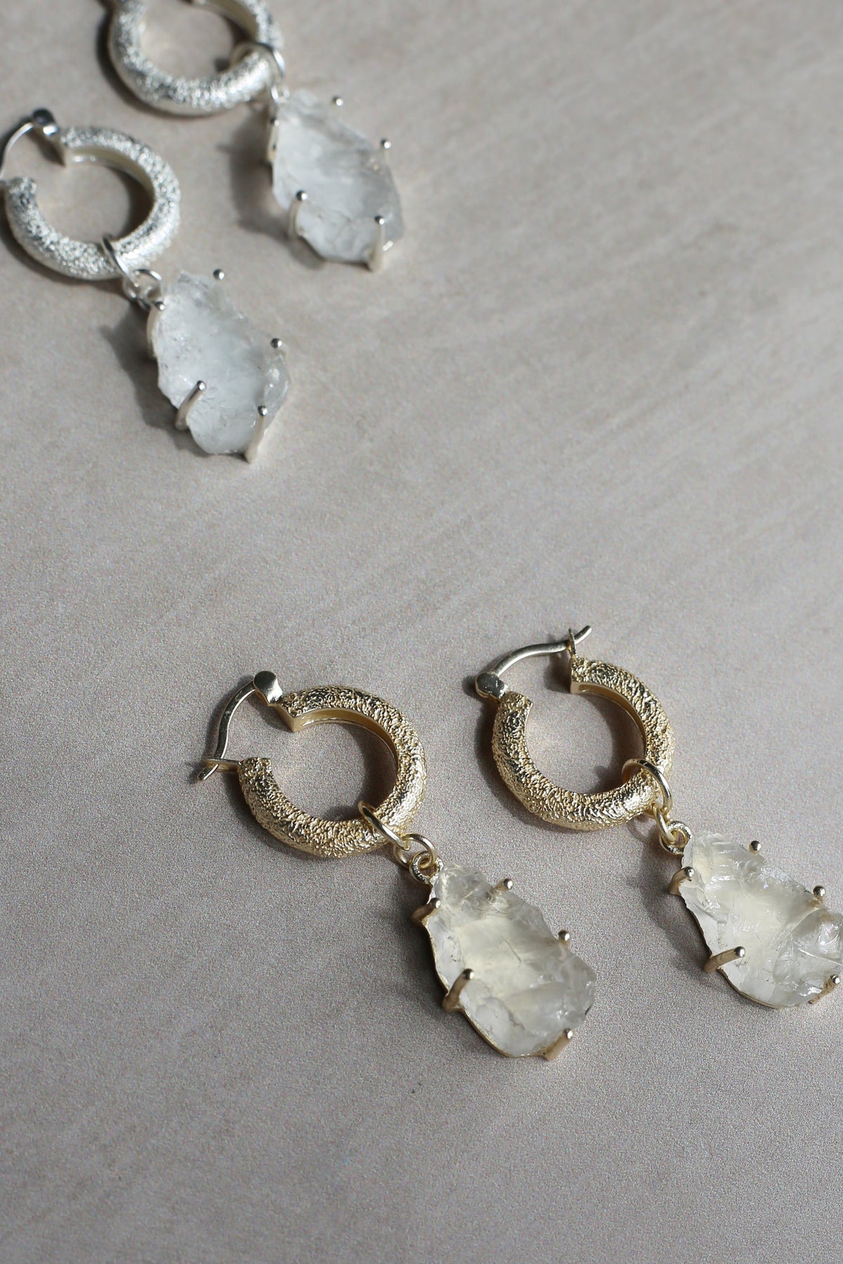 Quartz Earrings