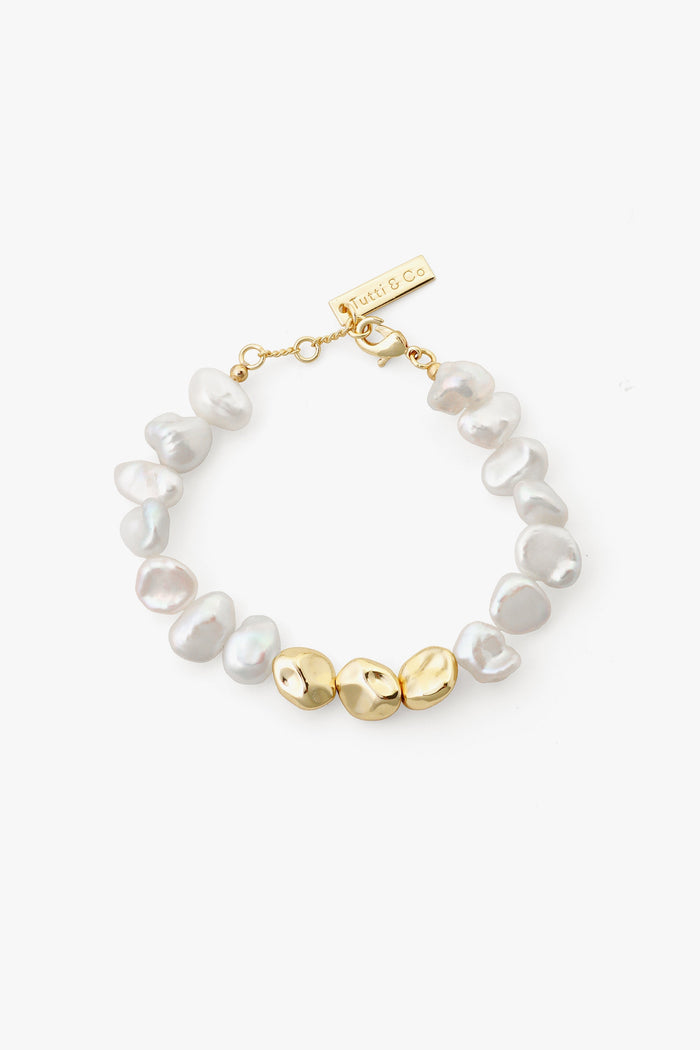 Organic Pearl Bracelet