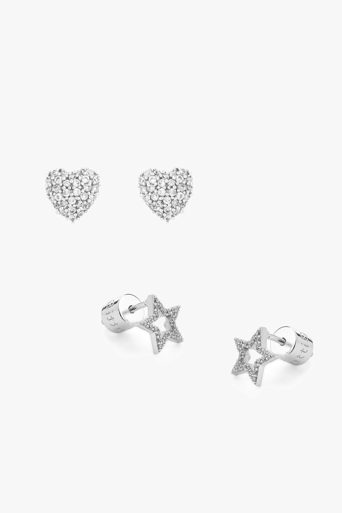 Pave Earring Set