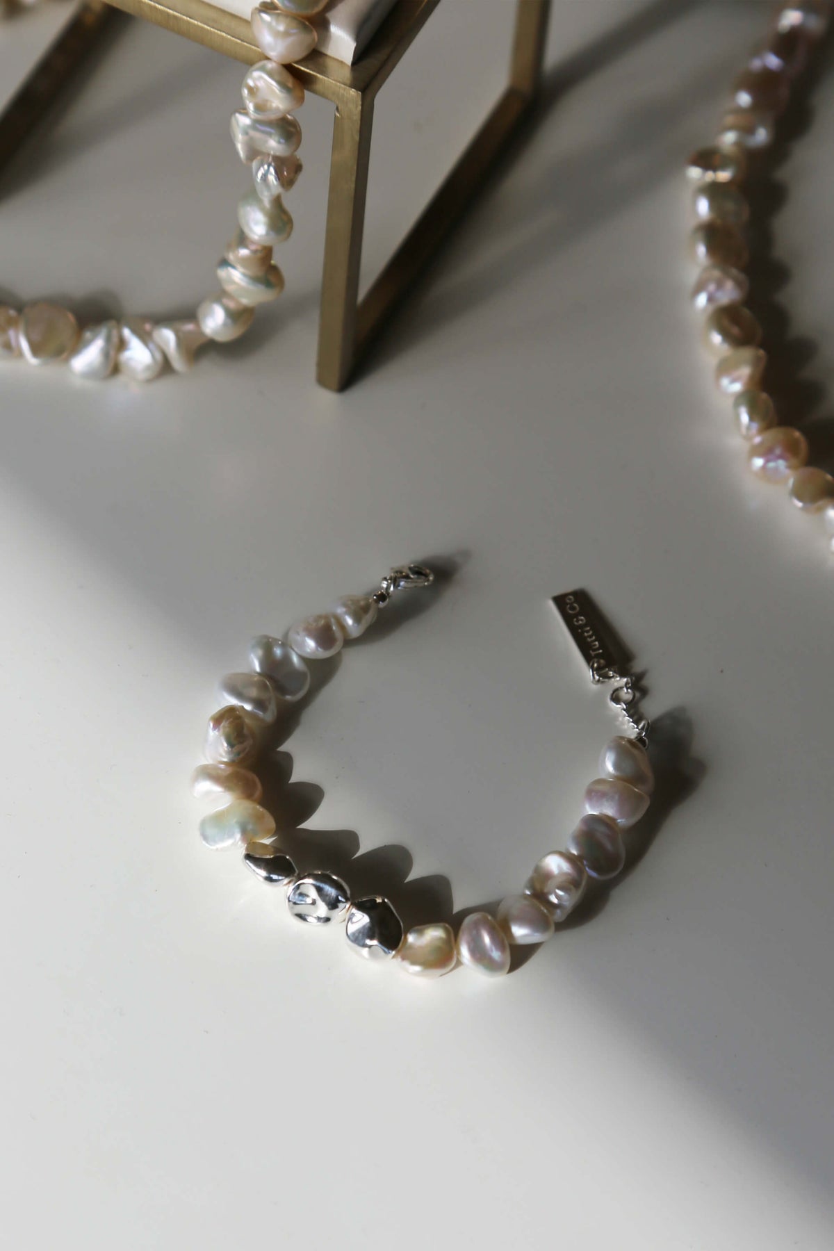 Organic Pearl Bracelet