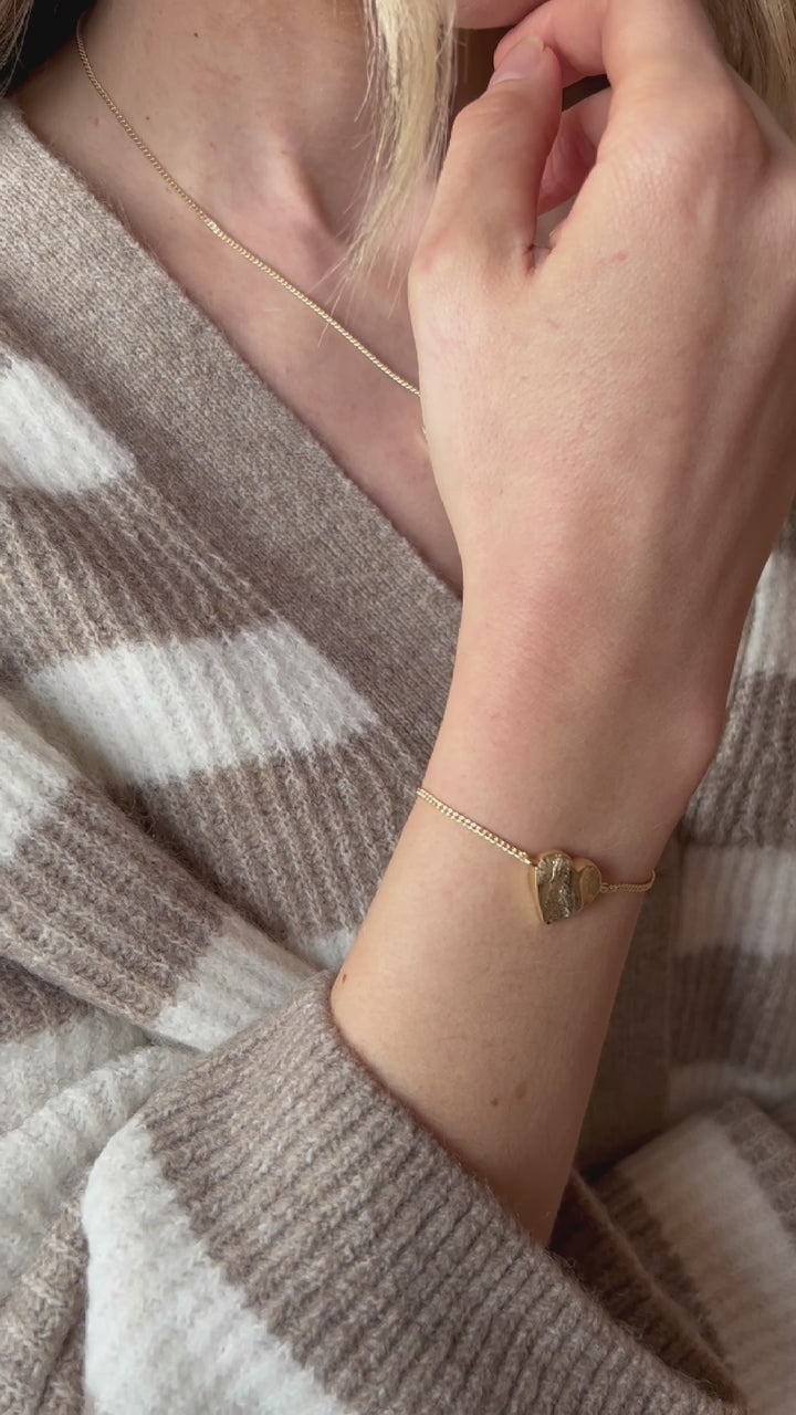 Sweetheart Bracelet Gold – Co & Tutti